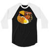 funny full english breakfast, ideal gift or birthday present 3/4 Sleeve Shirt