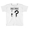 wait,what Toddler T-shirt