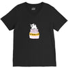 Antidepressant Cat V-Neck Tee