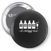 bottles 1965   mens funny Pin-back button