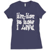 hip hop is how i live Ladies Fitted T-Shirt