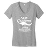 New Gramma 2018 Rokie Dept. Women's V-Neck T-Shirt