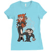 like mother like son Ladies Fitted T-Shirt