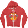 Zero Fox Given Zipper Hoodie