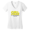 Girl Power May The Empowerment With You Women's V-Neck T-Shirt