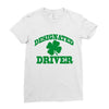 designated driver Ladies Fitted T-Shirt