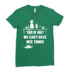 This Is Why We Can't Have Nice Things Ladies Fitted T-Shirt