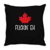 canada fuckin eh Throw Pillow