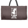 T Rex Hates Pull Ups Weekender Totes