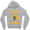 on the 8th day god created the redhead because someone had to have bra Zipper Hoodie