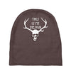 this is my design funny retro hannibal season horror vintage Baby Beanies
