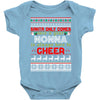 Santa Only Comes Once A Year Nonna Is Always Here To Cheer Baby Onesie