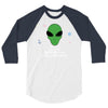 Sorry i Don't Speak Human 3/4 Sleeve Shirt