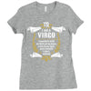 I Am A Virgo Ladies Fitted T-Shirt