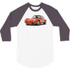 red car 3/4 Sleeve Shirt