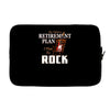 retirement plan bass rock Laptop sleeve