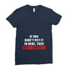 If You Didn't Put it in Here Then Don't Touch it Ladies Fitted T-Shirt