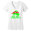 turtles  splinter ninja serie funny Women's V-Neck T-Shirt