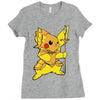 pikacu Ladies Fitted T-Shirt
