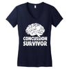 survivor Women's V-Neck T-Shirt