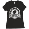 saiyans crest Ladies Fitted T-Shirt