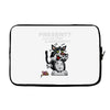 anxious cat Laptop sleeve