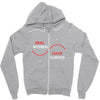 real women Zipper Hoodie