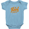 varsity roof drinking Baby Onesie