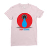 bom berang Ladies Fitted T-Shirt