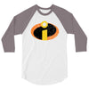 The incredibles Vintage 3/4 Sleeve Shirt