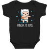 puncha yo buns Baby Bodysuit