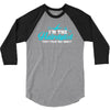 i'm the hairstylist 3/4 Sleeve Shirt