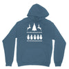 christmas scene reindeer funny Hoodie