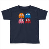 cool retro 80s pacman ghosts video games Toddler T-shirt