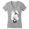 the people are the monsters Women's V-Neck T-Shirt
