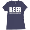 beer liquid Ladies Fitted T-Shirt