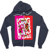 card as Zipper Hoodie