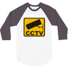 as seen on cctv chav rude,funny,cool,modern,fun 3/4 Sleeve Shirt