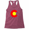 colorado flag Racerback Tank