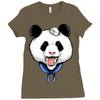 panda sailor Ladies Fitted T-Shirt