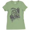 wolf princess warrior Ladies Fitted T-Shirt