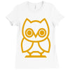 owl Ladies Fitted T-Shirt