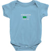 low battery introvert pun humor Baby Onesie