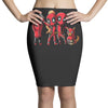 deadpool family portrait Pencil Skirts