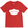 hat V-Neck Tee