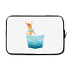 Jumping See Laptop sleeve