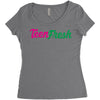 TEEN FRESH Women's Triblend Scoop T-shirt