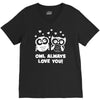 owl always love you V-Neck Tee