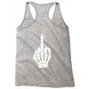 Flipping Someone Off Racerback Tank
