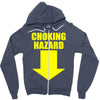 choking hazard Zipper Hoodie